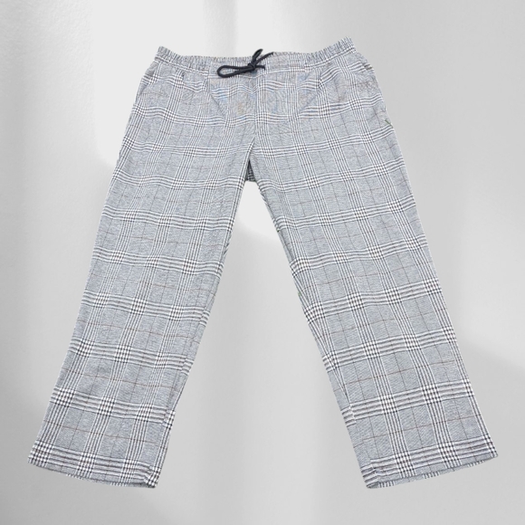A New Day Gray Plaid Lounge Pants - Picture 1 of 7